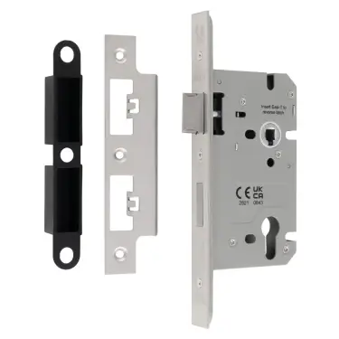 Click Here To Enlarge This Photo Of DLS7260EPSSS - Carlisle Brass Eurospec Din Euro Sashlock 60mm &lpar;72mm c&sol;c&rpar; Satin Stainless Steel