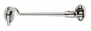 CAB1150BSS - Carlisle Brass Eurospec Silent Pattern Cabin Hook 150mm &lpar;G316&rpar; Bright Stainless Steel