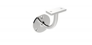 HRB1000BSS&sol;P62 - Carlisle Brass Eurospec Handrail Bracket &lpar;62mm Projection&rpar; Bright Stainless Steel