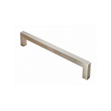 Click Here To Enlarge This Photo Of SSM1422SSS - Carlisle Brass Eurospec 225mm x 19mm Square Mitred Pull Handle &lpar;G304&rpar; Satin Stainless Steel