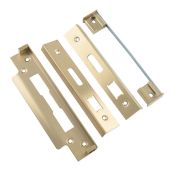 ARB5105PVD - Carlisle Brass Eurospec Easi-T Rebate Set &lpar;Sash Lock&rpar; to suit British Standard 5 Lever Lock 13mm PVD Stainless Brass