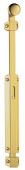 AQ82EX - Carlisle Brass Surface Bolt c&sol;w 2 Extruded & one Flat Keeper &lpar;with 6 Inch Extended Bolt 32mm Knob&rpar; 150mm Polished Brass