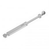 AQ82EXSC - Carlisle Brass Surface Bolt c&sol;w 2 Extruded & one Flat Keeper &lpar;with 6 Inch Extended Bolt 32mm Knob&rpar; 150mm Satin Chrome