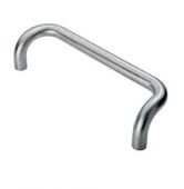 PBC1300SSS - Carlisle Brass Eurospec 300mm x 25mm Cranked Pull Handle &lpar;G316&rpar; Satin Stainless Steel