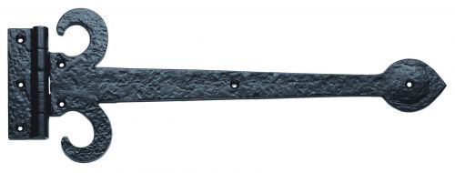Click Here To Enlarge This Photo Of LF5519B - Carlisle Brass Ludlow Foundries Sword Hinges 381mm Black Antique