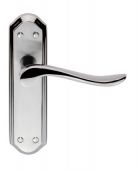 DL451SCCP - Carlisle Brass 'Lytham' Lever Latch Furniture Satin Chrome&sol;Polished Chrome