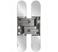 CI001130NIK00 - Carlisle Brass CEAM 1130 3D Concealed Hinge 134 x 24mm &lpar;Max 40kg per 2 hinges&comma; 60kg per 3 hinges&rpar; Nickel Plated