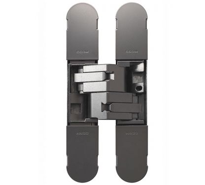 Click Here To Enlarge This Photo Of CI001130NNE00 - Carlisle Brass CEAM 1130 3D Concealed Hinge 134 x 24mm &lpar;Max 40kg per 2 hinges&comma; 60kg per 3 hinges&rpar; Black Nickel