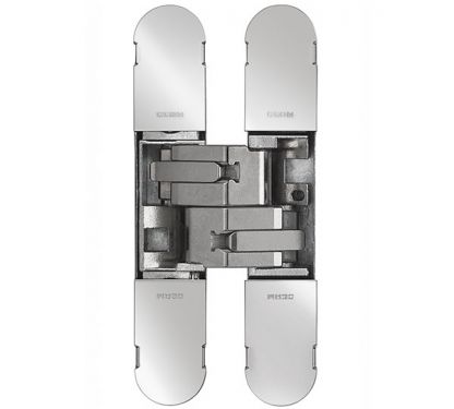 Click Here To Enlarge This Photo Of CI001230NIK00 - Carlisle Brass CEAM 1230 3D Concealed Hinge 130 x 30mm &lpar;Max 50kg per 2 hinges&comma; 70kg per 3 hinges&rpar; Nickel Plated
