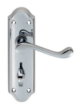Click Here To Enlarge This Photo Of DL18WCCP - Carlisle Brass 'Ashtead' Lever Bathroom Furniture Polished Chrome
