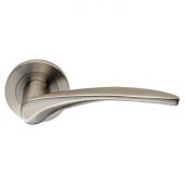 SWL1131SSS - Carlisle Brass Eurospec 'Tirolo' Designer Lever on Round Rose &lpar;G304&rpar; Satin Stainless Steel