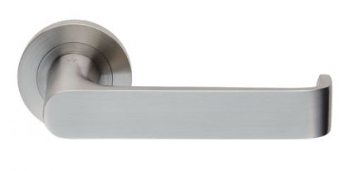 Click Here To Enlarge This Photo Of SWL1133SSS - Carlisle Brass Eurospec 'Zurigo' Designer Lever on Round Rose &lpar;G304&rpar; Satin Stainless Steel