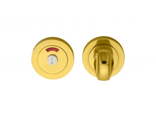 Click Here To Enlarge This Photo Of AQ11 - Carlisle Brass Manital Turn & Release with Indicator &lpar;Concealed Fix&rpar; Polished Brass