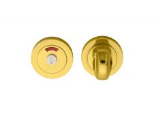 AQ11 - Carlisle Brass Manital Turn & Release with Indicator &lpar;Concealed Fix&rpar; Polished Brass