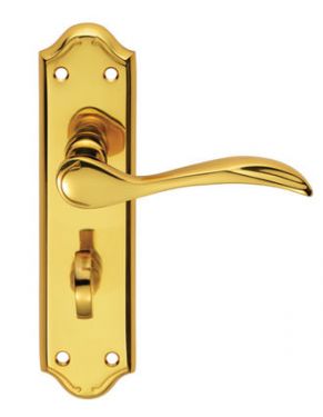 Click Here To Enlarge This Photo Of DL192 - Carlisle Brass 'Madrid' Lever Bathroom Furniture Polished Brass