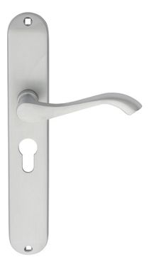 Click Here To Enlarge This Photo Of DL380YSC - Carlisle Brass 'Andros' Lever Lock Furniture Euro Profile &lpar;47&period;5mm c&sol;c&rpar; Satin Chrome