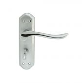 DL452SCCP - Carlisle Brass 'Lytham' Lever Bathroom Furniture Satin Chrome&sol;Polished Chrome