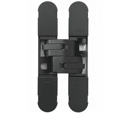 Click Here To Enlarge This Photo Of CI001230VNO00 - Carlisle Brass CEAM 1230 3D Concealed Hinge 130 x 30mm &lpar;Max 50kg per 2 hinges&comma; 70kg per 3 hinges&rpar; Matt Black