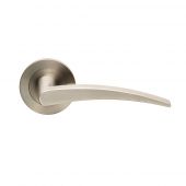 SWL1116SSS - Carlisle Brass Eurospec 'Volantes' Designer Lever on Round Rose &lpar;G304&rpar; Satin Stainless Steel
