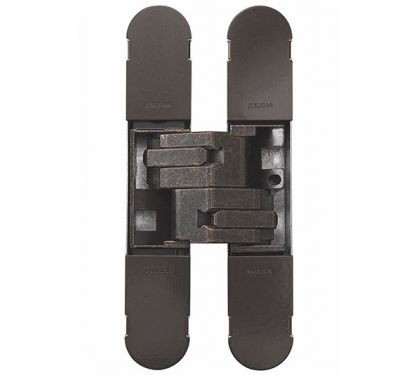 Click Here To Enlarge This Photo Of CI001130BRO00 - Carlisle Brass CEAM 1130 3D Concealed Hinge 134 x 24mm &lpar;Max 40kg per 2 hinges&comma; 60kg per 3 hinges&rpar; Matt Bronze