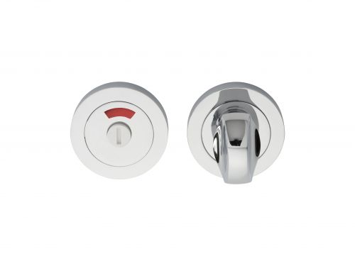 Click Here To Enlarge This Photo Of AQ11CP - Carlisle Brass Manital Turn & Release with Indicator &lpar;Concealed Fix&rpar; Polished Chrome