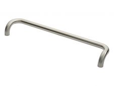 PCC1600SSS - Carlisle Brass Eurospec 600mm x 30mm Cranked Pull Handle &lpar;G316&rpar; Satin Stainless Steel