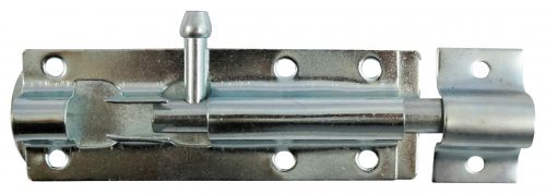 Click Here To Enlarge This Photo Of TIMCO TBS6ZP - Straight Tower Bolt Zinc 6"