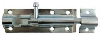 TIMCO TBS6ZP - Straight Tower Bolt Zinc 6"