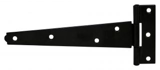 TIMCO LTH12B - Light Tee Hinge &lpar;Sold in pairs&rpar; Black 12"