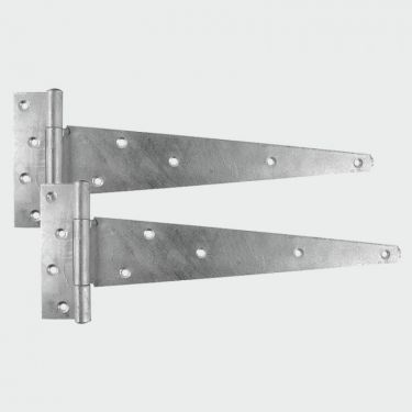 Click Here To Enlarge This Photo Of TIMCO 447669 - Scotch Tee Hinge &lpar;Sold in pairs&rpar; Hot Dipped Galvanised 12"