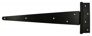 TIMCO STH24B - Strong Tee Hinge &lpar;Sold in pairs&rpar; Black 24"