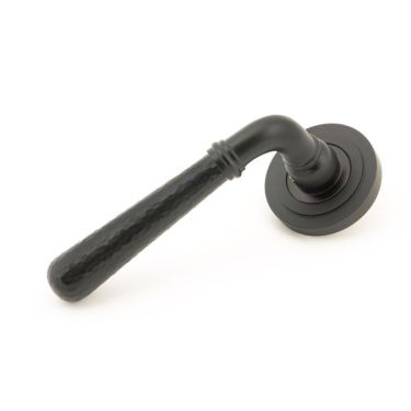 Click Here To Enlarge This Photo Of 50050 From The Anvil Aged Bronze Hammered Newbury Lever on Rose Set &lpar;Art Deco&rpar; - Unsprung