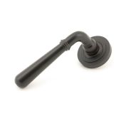 50030 From The Anvil Aged Bronze Newbury Lever on Rose Set &lpar;Art Deco&rpar; - Unsprung
