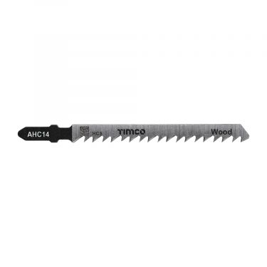 Click Here To Enlarge This Photo Of TIMCO AHC14 - 5pcs HCS Jigsaw Blades for Wood &lpar;T101D Bosch equiv&period;&rpar;