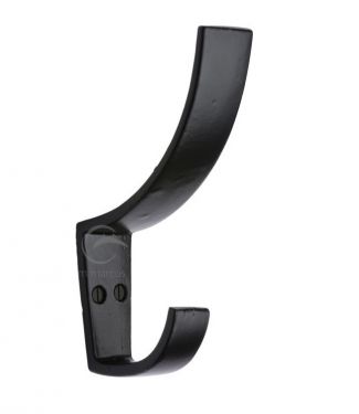 Click Here To Enlarge This Photo Of FB157 M&period;Marcus Black Iron Rustic Hat & Coat Hook