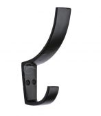 FB157 M&period;Marcus Black Iron Rustic Hat & Coat Hook