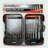 TIMCO HSS15SET - 15pc HSS Ground Jobber Drill Bit Set