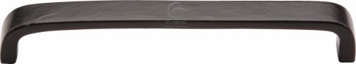 Click Here To Enlarge This Photo Of FB341 203 M&period;Marcus Black Iron Rustic Cabinet Pull D Type 203mm ctc
