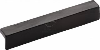 FB347 152 M&period;Marcus Black Iron Rustic Cabinet Pull L Design 152mm ctc