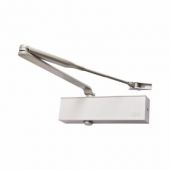 DORMA TS83 BC DC EN&period;2-5 Silver Overhead Door Closer with Backcheck and Delayed Closing