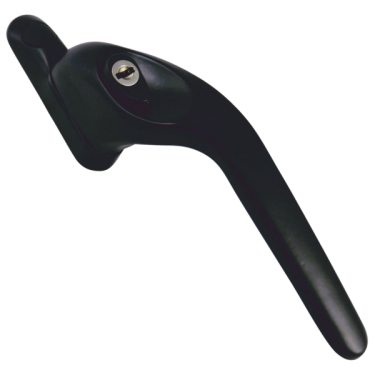 Click Here To Enlarge This Photo Of AS11782 - ASEC Offset Window Handle - RH Black