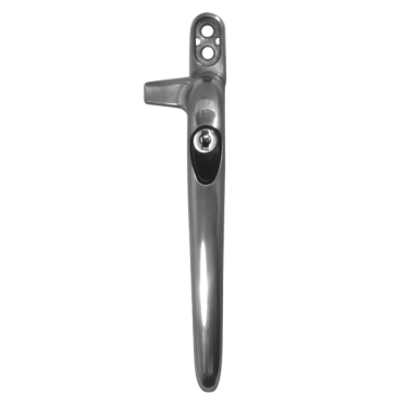 Click Here To Enlarge This Photo Of L25665 - SECURISTYLE Virage Offset Cockspur Espag Handle - 9mm - RH - Locking - Silver