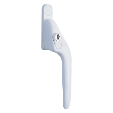 Click Here To Enlarge This Photo Of L25687 - SECURISTYLE Virage Espagnolette Offset Handle - 20mm - RH - Locking - White