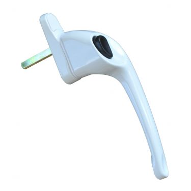 Click Here To Enlarge This Photo Of L30598 - ERA Maxim Offset Non Locking Espag Handle - White RH