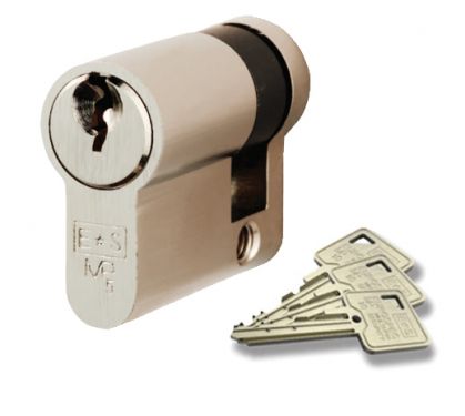 Click Here To Enlarge This Photo Of CYA71140SC - Carlisle Brass Eurospec - Euro Single Cylinder 40mm Satin Chrome