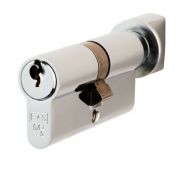 CYA71360PC - Carlisle Brass Eurospec - 5 Pin Euro Standard Turn Cylinder 60mm Polished Chrome