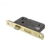Atlantic - ALKBATH3SB Mortice Bathroom Lock &lbrack;CE&rsqb; 3" - Satin Brass