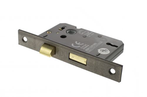 Click Here To Enlarge This Photo Of Atlantic - ALKSASH3LK3DS 3 Lever Key Mortice Sashlock &lbrack;CE&rsqb; 3" - Distressed Silver