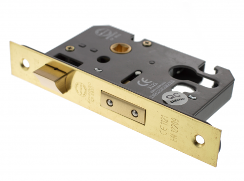 Click Here To Enlarge This Photo Of Atlantic - ALKSASHE25SB Euro Profile Mortice Sashlock &lbrack;CE&rsqb; 2&period;5" - Satin Brass