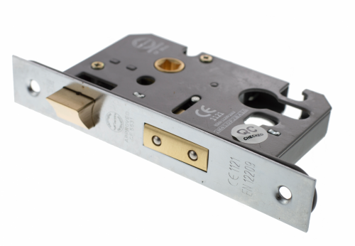 Click Here To Enlarge This Photo Of Atlantic - ALKSASHE3SC Euro Profile Mortice Sashlock &lbrack;CE&rsqb; 3" - Satin Chrome